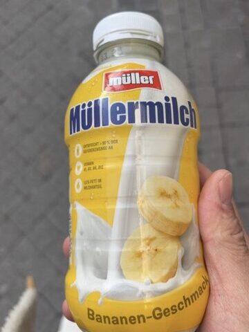 德國 德國零食 德國伴手禮 德國飲料 Müller 香蕉牛奶