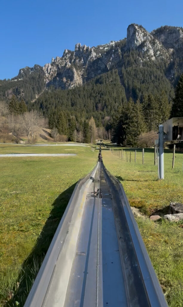 Sommerrodelbahn Tegelberg 新天鵝堡附近景點 德國旅遊 德國 德國滑車