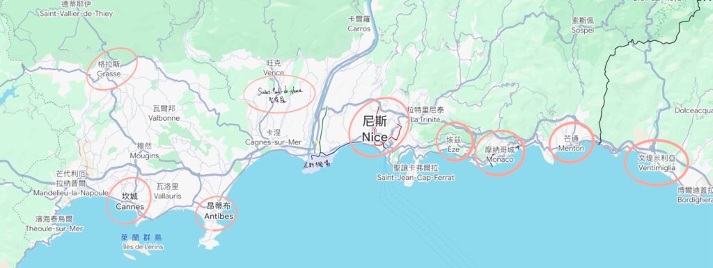 南法自由行|蔚藍海岸交通、住宿攻略、6天5夜行程大公開 3 南法自由行 南法交通 南法旅遊套票 南法旅遊套票使用範圍 南法景點