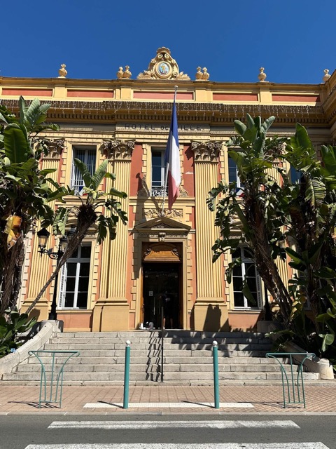 南法自由行 法國芒通 法國menton 檸檬小鎮
芒通市政廳