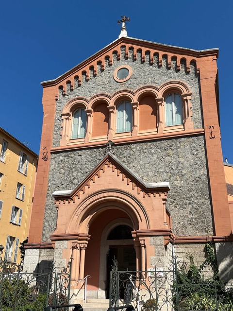 南法自由行 法國芒通 法國menton 檸檬小鎮
芒通福音基督教教堂